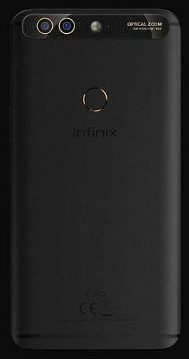 Infinix Zero 5 Pro Rear view