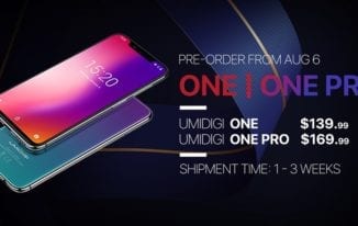 UMIDIGI One/One Pro Global Open Big Sale Exclusively Starts on AliExpress, Snap-up price as low as $139.99