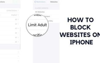 How to Block Websites on iPhone