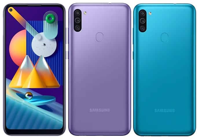 galaxy m11 specs