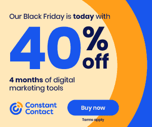 konstant kontakt Black Friday