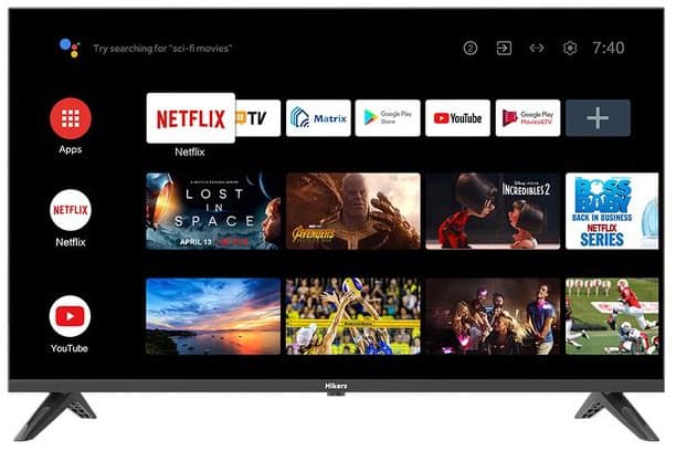 Hikers 32-inch Android Smart TV