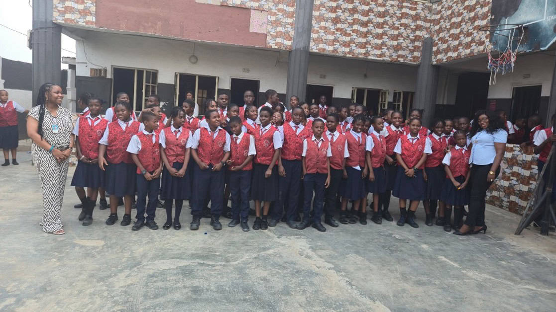 Chioma at Teenland College, Ojota, Lagos