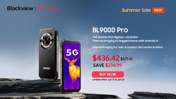 Blackview BL9000 Pro Summer Sale