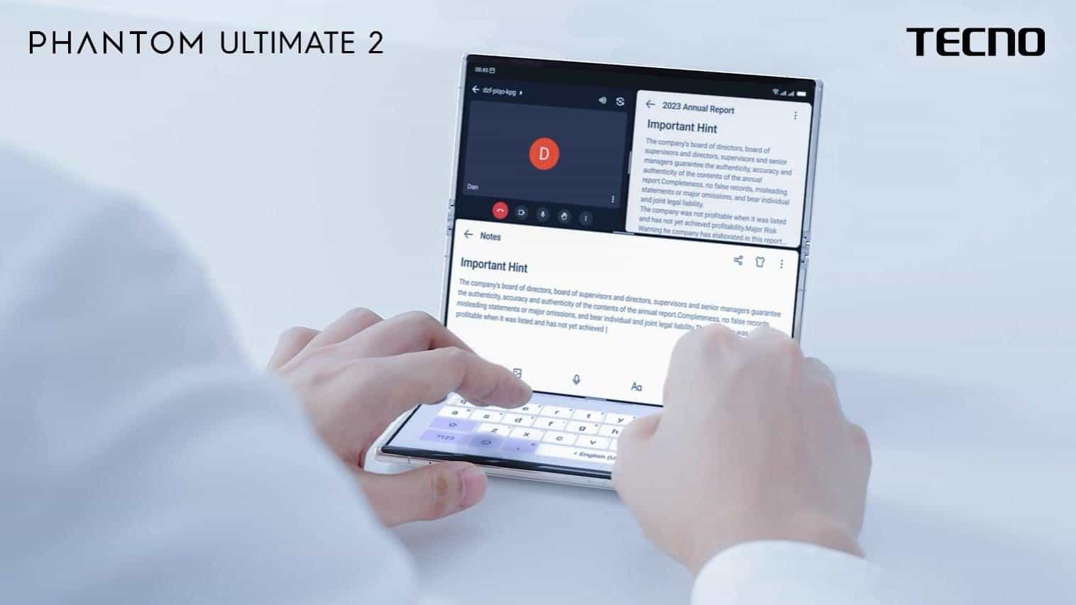 Phantom Ultimate 2 Tri-Fold Phone Concept