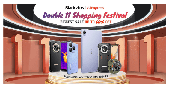 AliExpress Blackview Double 11 2024