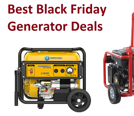 Best Black Friday Generator Deals