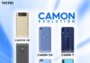 Tecno Camon Series Evolution